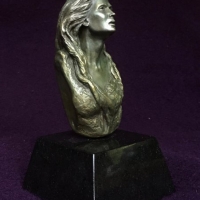 Freia bronze bust