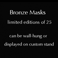 Bronze masks
