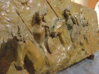 valkyries relief detail