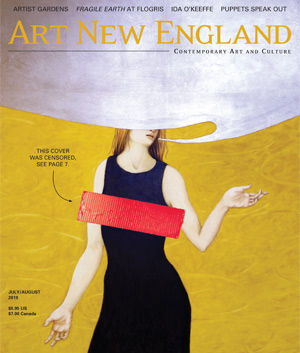 “Talk to Me” in Art New England Magazine